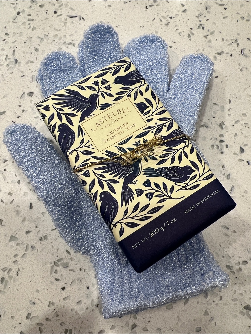 Castelbel Lavender Scented Soap - Light Blue Packaging